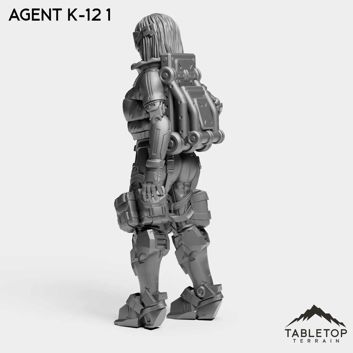 Tabletop Terrain Miniature Agent K-12