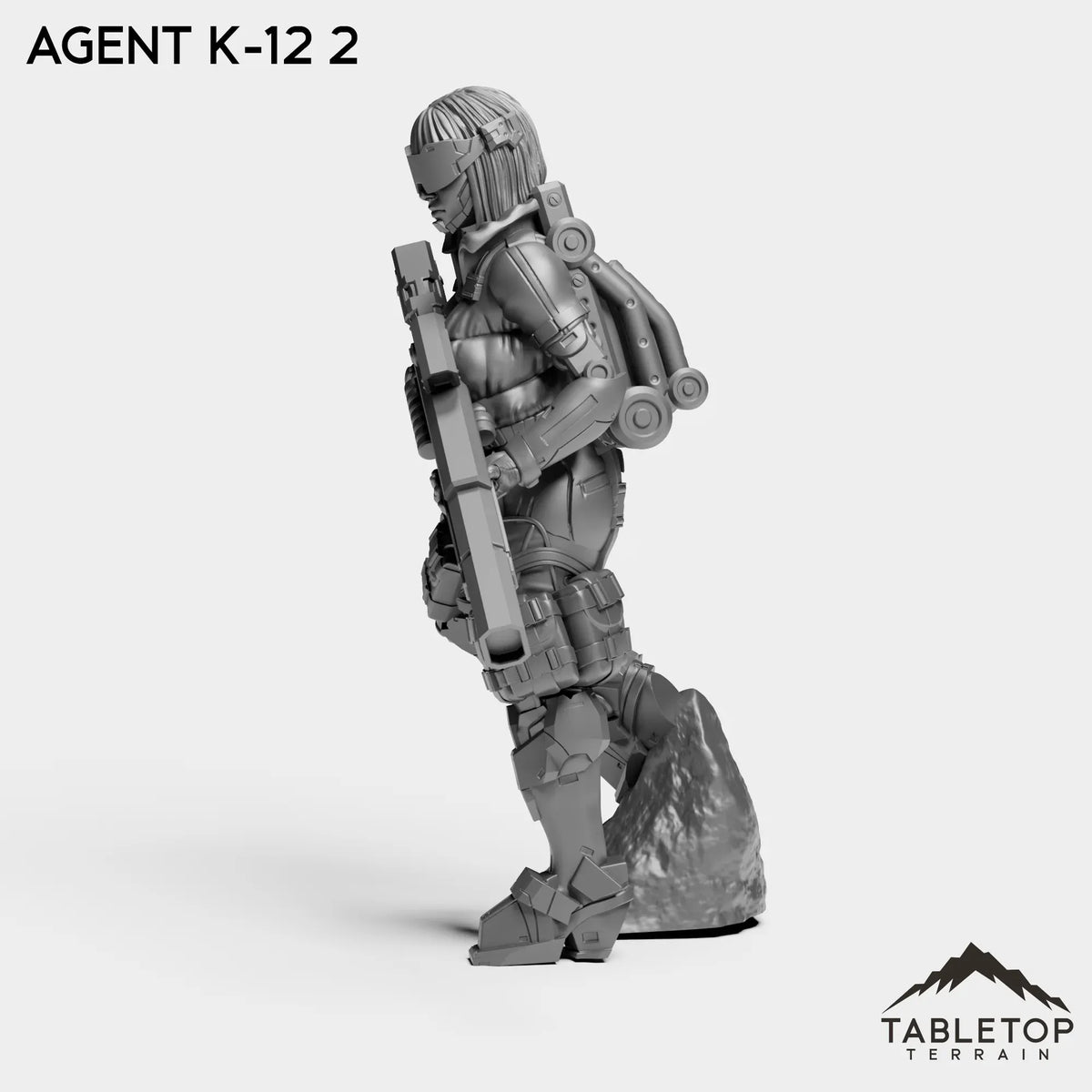 Tabletop Terrain Miniature Agent K-12