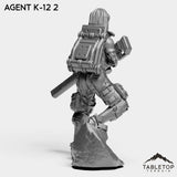 Tabletop Terrain Miniature Agent K-12