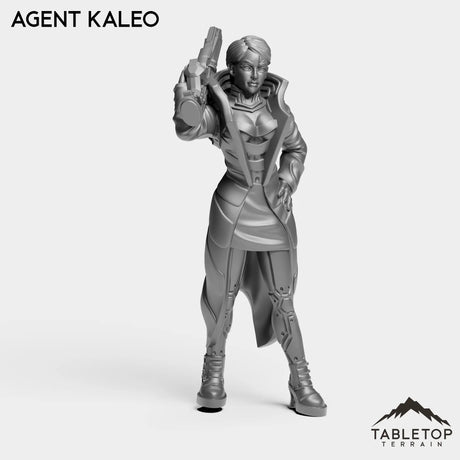 Tabletop Terrain Miniature Agent Kaleo - Micromachines Corp