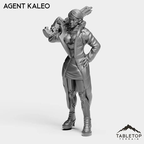 Tabletop Terrain Miniature Agent Kaleo - Micromachines Corp
