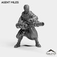 Tabletop Terrain Miniature Agent Miles - Micromachines Corp