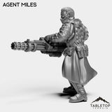 Tabletop Terrain Miniature Agent Miles - Micromachines Corp