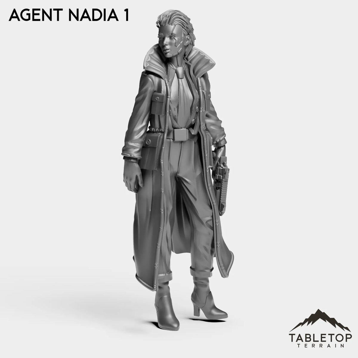 Tabletop Terrain Miniature Agent Nadia 1 Agent Nadia - CEO