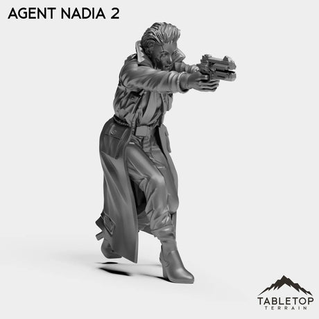 Tabletop Terrain Miniature Agent Nadia 2 Agent Nadia - CEO