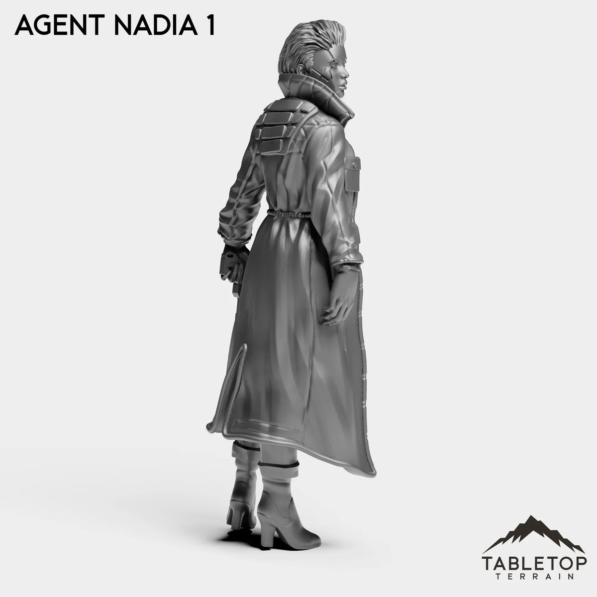 Tabletop Terrain Miniature Agent Nadia - CEO