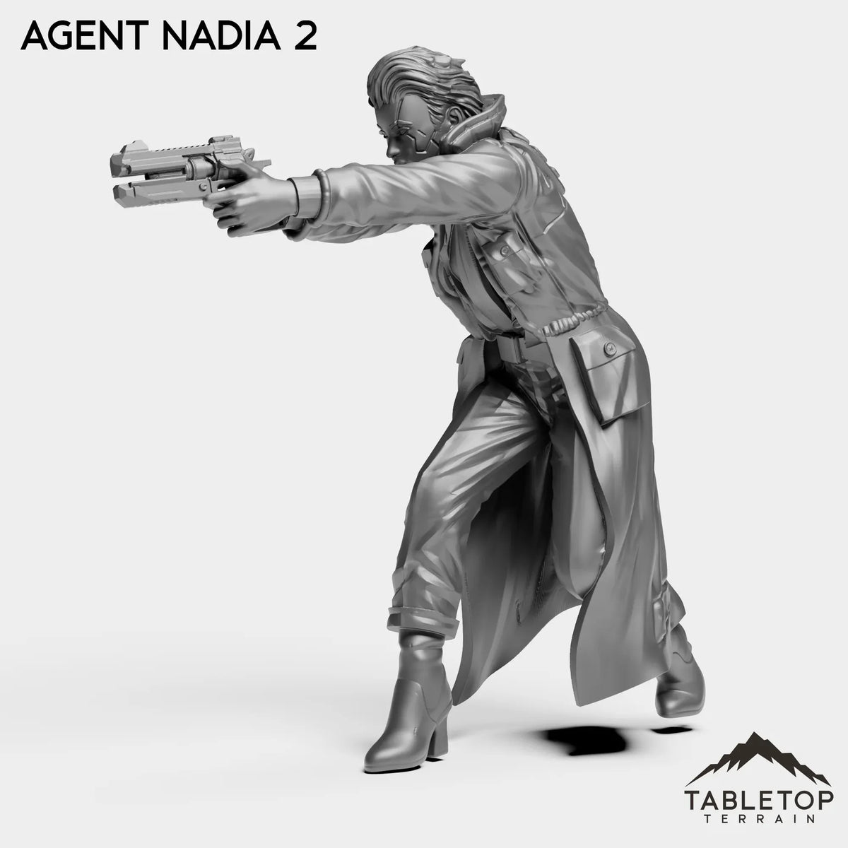 Tabletop Terrain Miniature Agent Nadia - CEO
