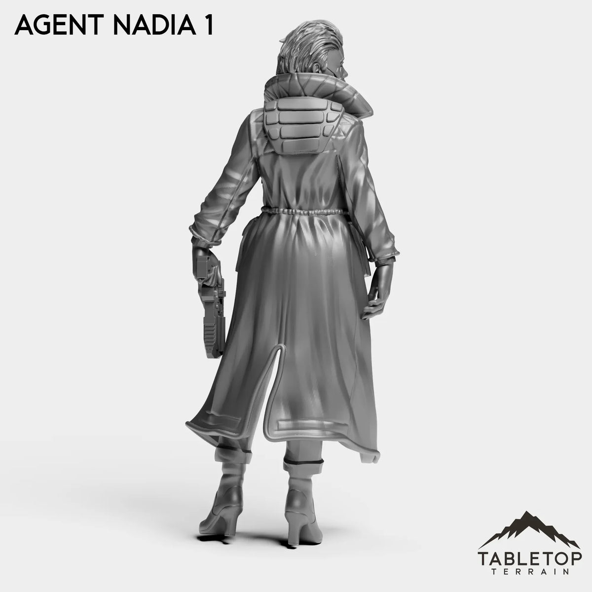 Tabletop Terrain Miniature Agent Nadia - CEO