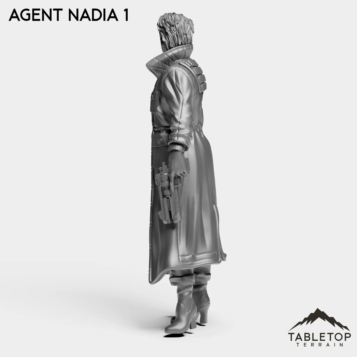 Tabletop Terrain Miniature Agent Nadia - CEO