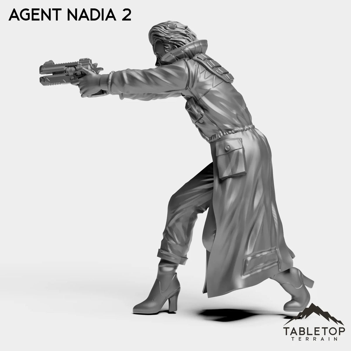 Tabletop Terrain Miniature Agent Nadia - CEO