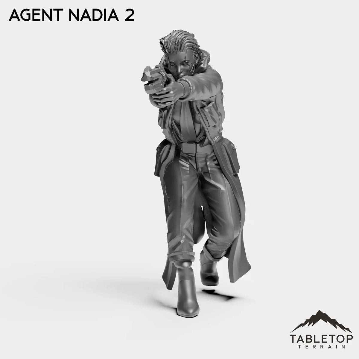 Tabletop Terrain Miniature Agent Nadia - CEO