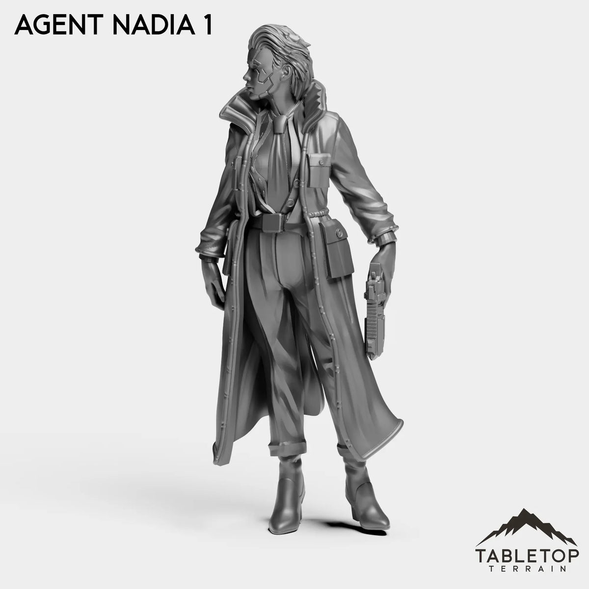 Tabletop Terrain Miniature Agent Nadia - CEO