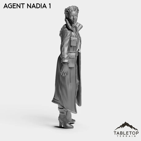 Tabletop Terrain Miniature Agent Nadia - CEO