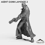 Tabletop Terrain Miniature Agent Quinn Lamonte 2 Agent Quinn Lamonte - CEO