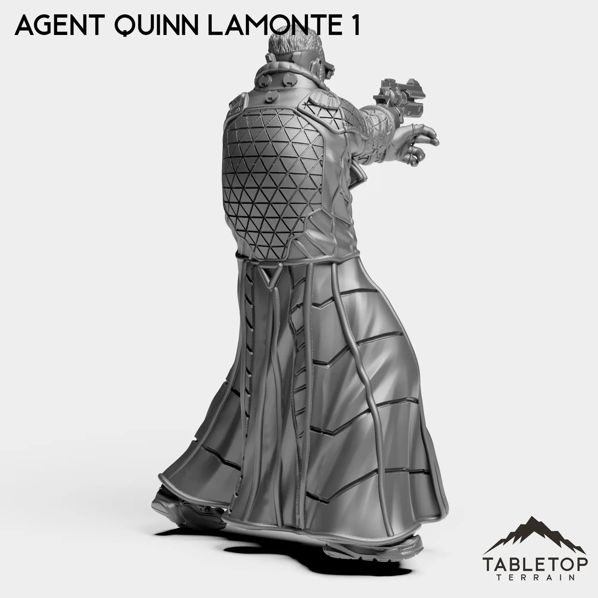 Tabletop Terrain Miniature Agent Quinn Lamonte - CEO