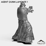 Tabletop Terrain Miniature Agent Quinn Lamonte - CEO