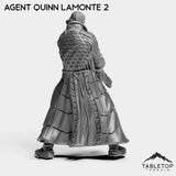 Tabletop Terrain Miniature Agent Quinn Lamonte - CEO