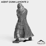 Tabletop Terrain Miniature Agent Quinn Lamonte - CEO