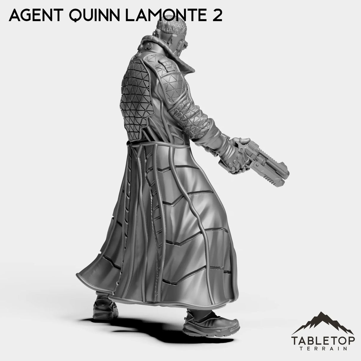 Tabletop Terrain Miniature Agent Quinn Lamonte - CEO