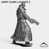 Tabletop Terrain Miniature Agent Quinn Lamonte - CEO