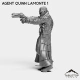 Tabletop Terrain Miniature Agent Quinn Lamonte - CEO