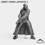 Tabletop Terrain Miniature Agent Quinn Lamonte - CEO