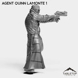 Tabletop Terrain Miniature Agent Quinn Lamonte - CEO