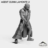 Tabletop Terrain Miniature Agent Quinn Lamonte - CEO