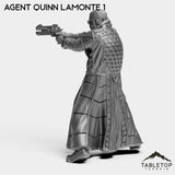 Tabletop Terrain Miniature Agent Quinn Lamonte - CEO