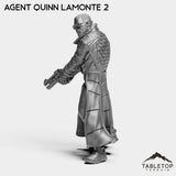 Tabletop Terrain Miniature Agent Quinn Lamonte - CEO