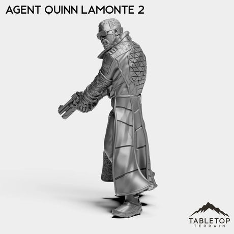 Tabletop Terrain Miniature Agent Quinn Lamonte - CEO