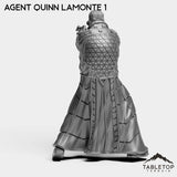 Tabletop Terrain Miniature Agent Quinn Lamonte - CEO