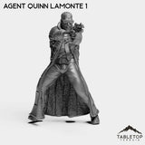 Tabletop Terrain Miniature Agent Quinn Lamonte - CEO
