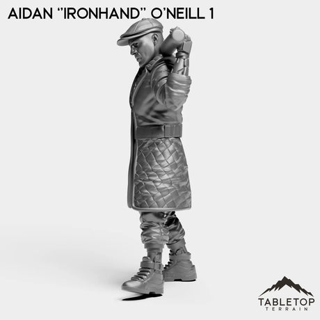 Tabletop Terrain Miniature Aidan ''Ironhand'' O'Neill