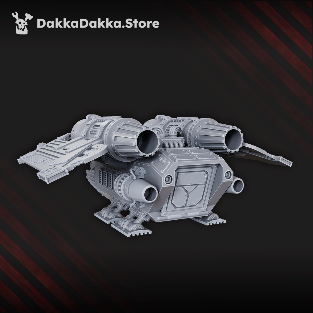 Tabletop Terrain Miniature Airborne Assault Aircraft Daedalus