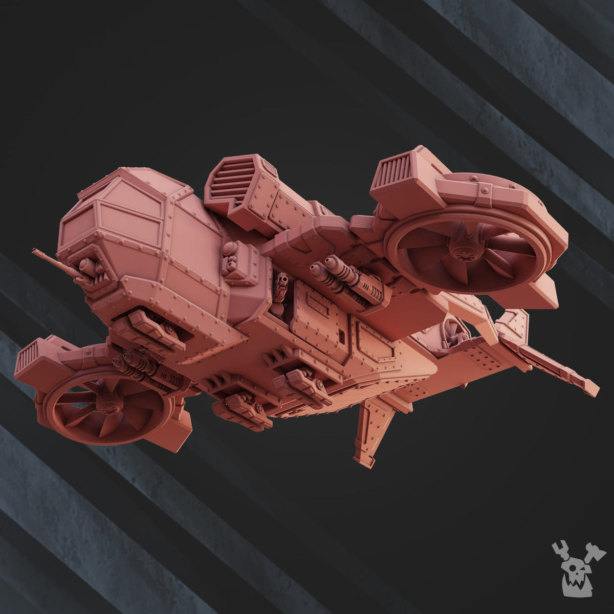 Tabletop Terrain Miniature Airborne Assault Aircraft Ikarus