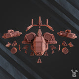 Tabletop Terrain Miniature Airborne Assault Aircraft Ikarus