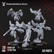 Tabletop Terrain Miniature Airborne Witches Squad