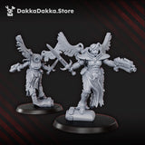 Tabletop Terrain Miniature Airborne Witches Squad