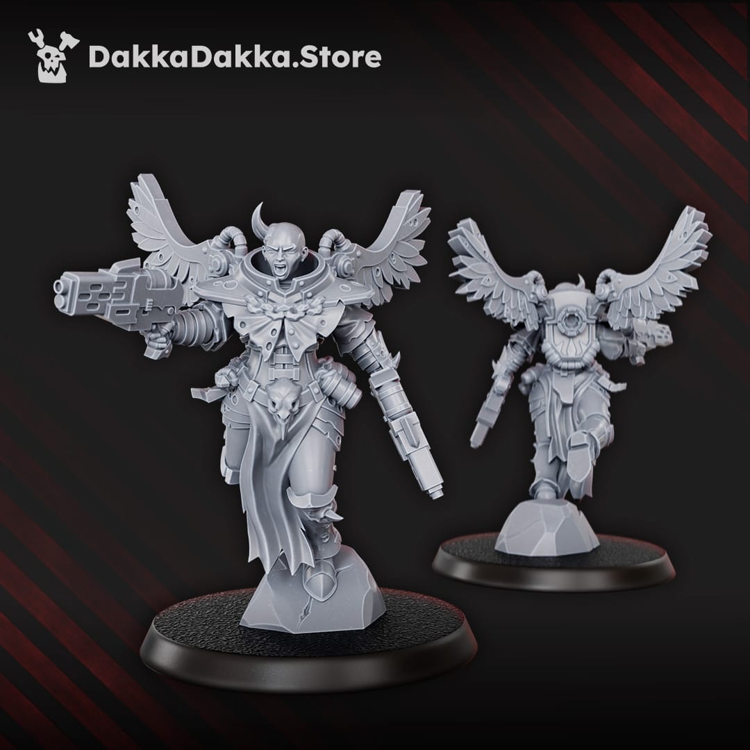 Tabletop Terrain Miniature Airborne Witches Squad