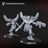 Tabletop Terrain Miniature Airborne Witches Squad