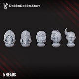 Tabletop Terrain Miniature Airborne Witches Squad (build kit)