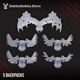 Tabletop Terrain Miniature Airborne Witches Squad (build kit)