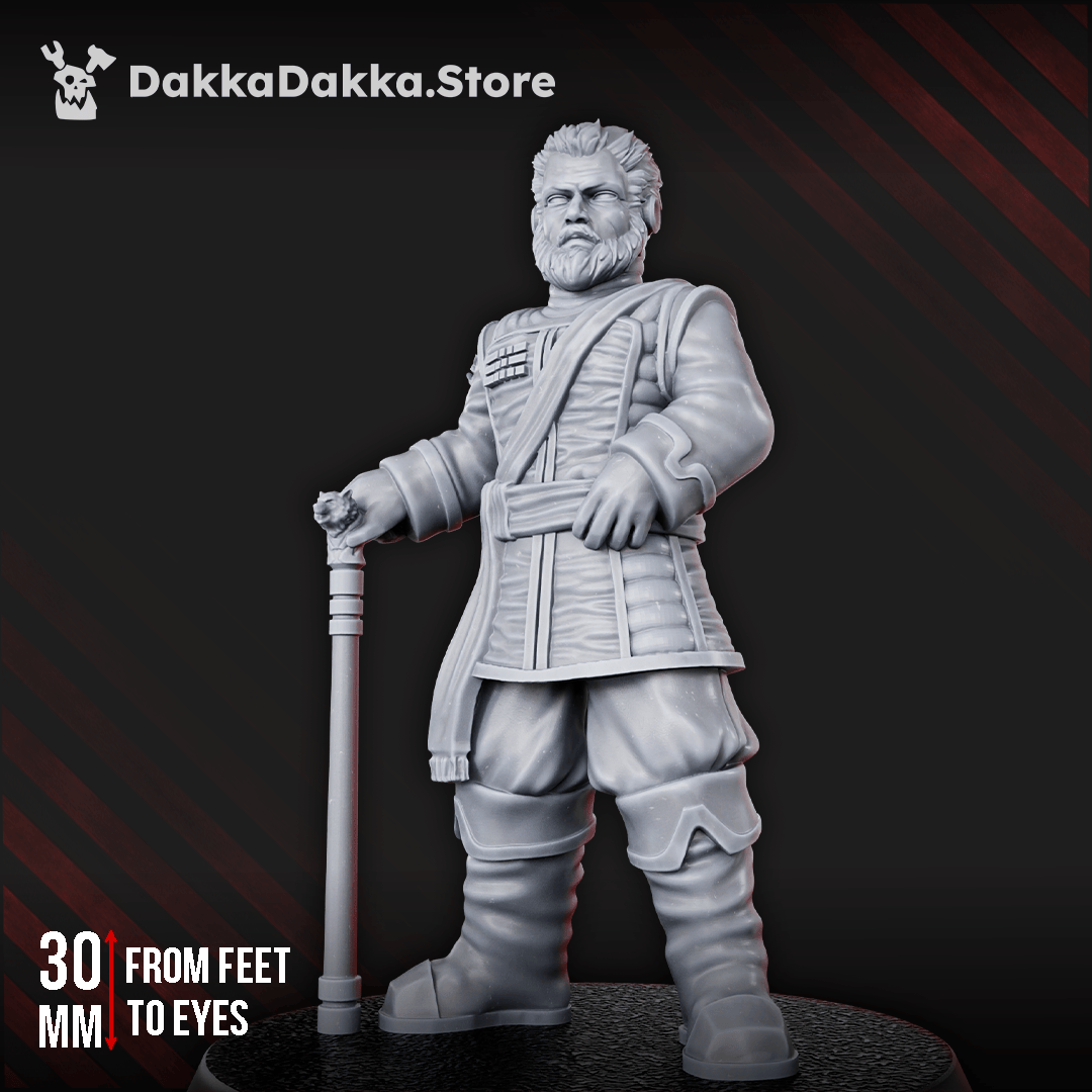 Tabletop Terrain Miniature Airforce Marshal