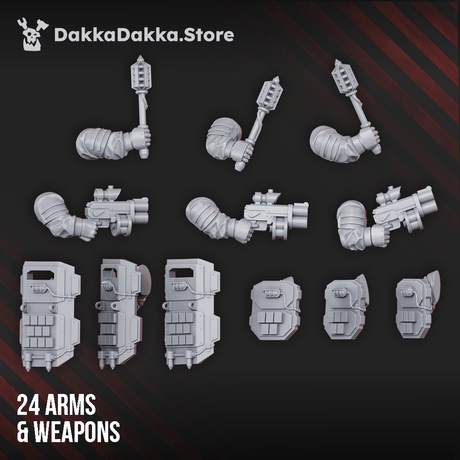 Tabletop Terrain Miniature Alcat Heavy Mules (build kit)