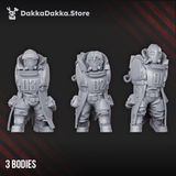 Tabletop Terrain Miniature Alcat Heavy Mules (build kit)