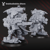 Tabletop Terrain Miniature Alcat Mules Squad (x3)