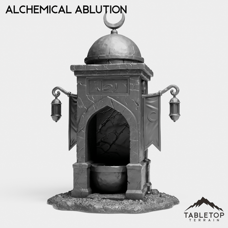 Tabletop Terrain Miniature Alchemical Ablution
