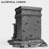 Tabletop Terrain Miniature Alchemical Cannon