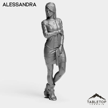 Tabletop Terrain Miniature Alessandra - Los Malos Cartel